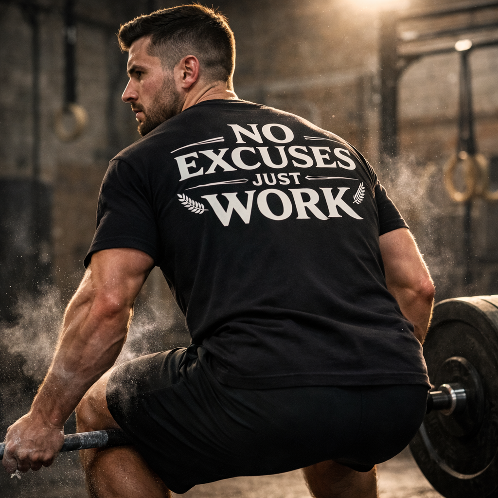 No Excuses. Just Work.